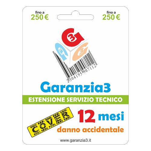 Garanzia danno accidentale COVER G3CPD250