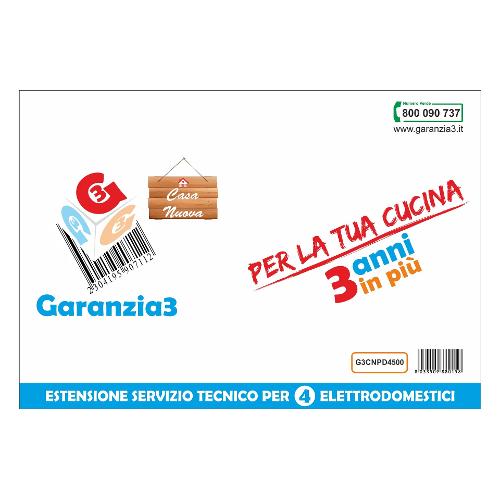Old Servizio Garanzia3 Garanzia elettronica G3CNPD4500
