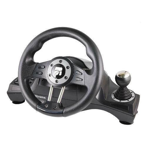 Old Volante e cambio simulatore guida XBOX Volante XBOX Steering Wheel Black 65400