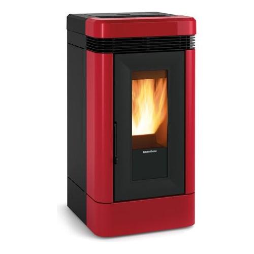 Stufa pellet 12,2kW LUCIA Bordeaux 4 stelle Classe A++ 1283200