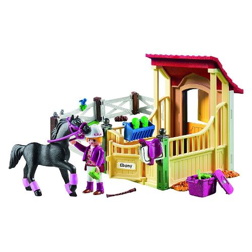 Stalla con cavallo Arabo ( 77 pz ) MANEGGIO 5-12a 6934