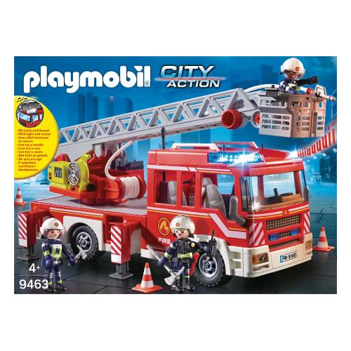 Autoscala dei Vigili del Fuoco ( 89 pz ) CITY ACTION 4-10a 9463