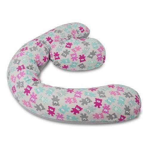Cuscino gravidanza con supporto lombare POLLY Orsi rossi 5801 Orrs