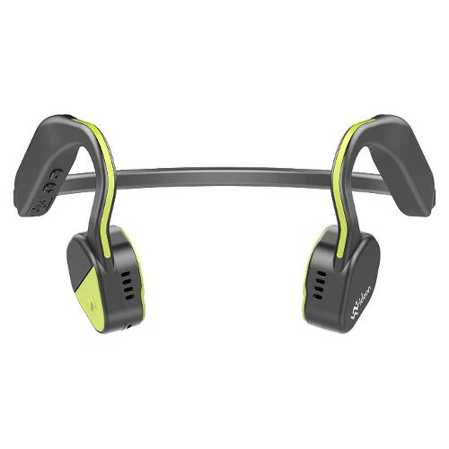 Auricolari microfono bluetooth F1 Plus Grigio e Giallo VD3257