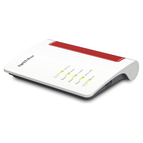 Modem router FRITZ!BOX 7530 Wifi Mesh Dual Band Bianco e Rosso 20002845