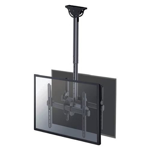 Supporto monitor TV parete VESA 400 x 400 Supporto da soffitto per schermi LCD/LED/Plasma fino a 60" NM C440DBLACK