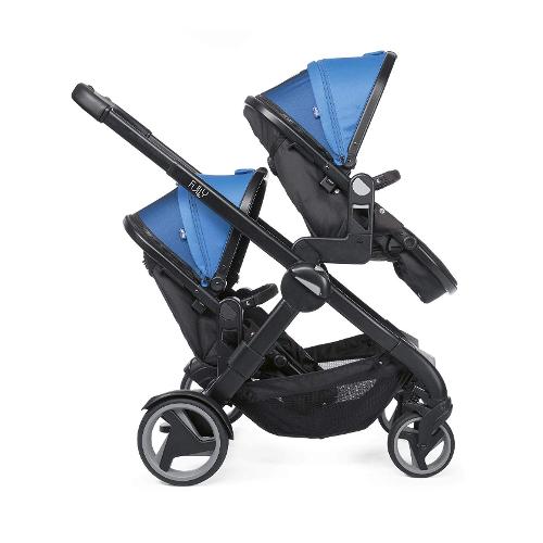 Passeggino gemellare FULLY TWIN Power blue 00 79003 600