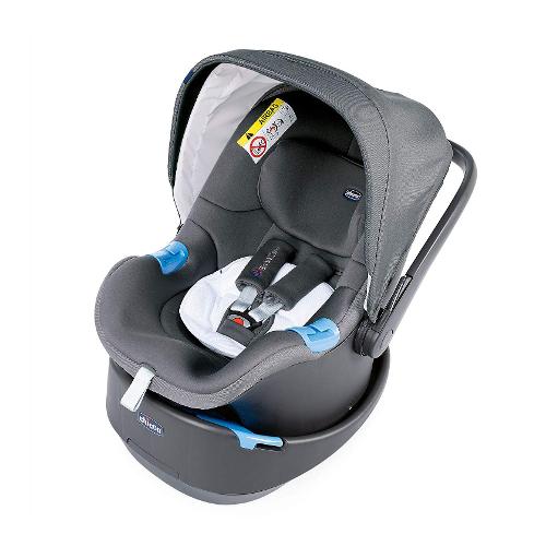 Seggiolino auto 0+ 0 - 13 kg BEBÈCARE Oasys Up Cool grey 00 79132 190