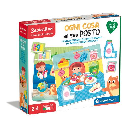 Gioco educativo Ogni Cosa Al Suo Posto SAPIENTINO 16138