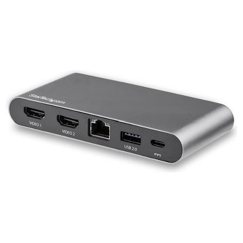 HUB 7 in 1 Mini Dock Usb C Pd 100W Grey DK30C2HAGPD