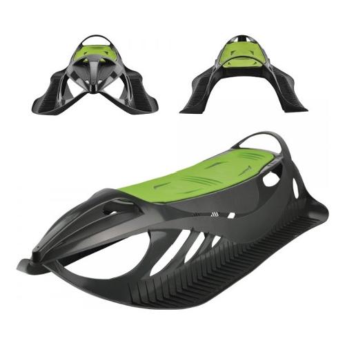Slitta neve 2 posti Neon Grip (max70Kg) Verde e Nero 701300101
