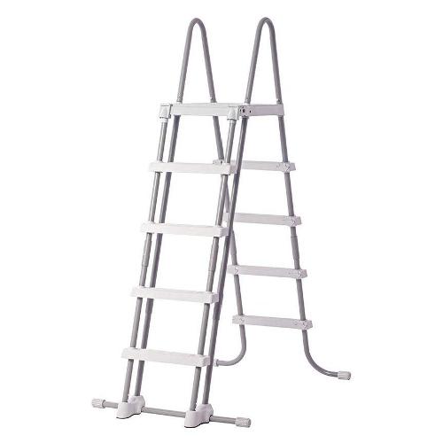 Scaletta piscina doppia con gradini staccabili 122-132 cm 28077