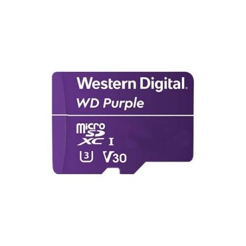 MicroSD 128GB PURPLE SURVEILLANCE Surveillance WD Purple WDD128G1P0A