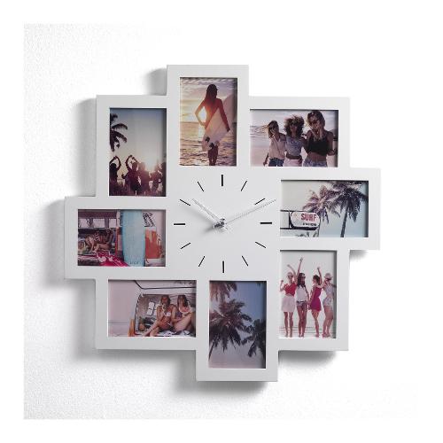Orologio da parete (50x1x50cm) Olly Bianco opaco 3310