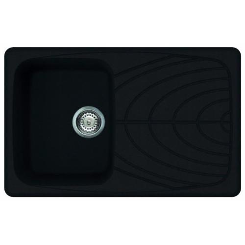 Lavello 1 vasca (79x50cm) MASTER 300 Nero Opaco LGM30040