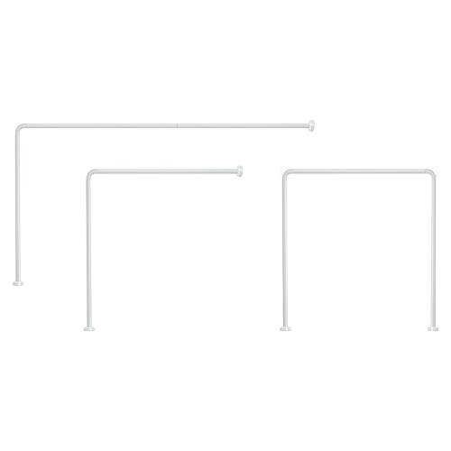 Tubo reggitenda doccia universale per vasca (170x80 cm) Bianco 900 0210