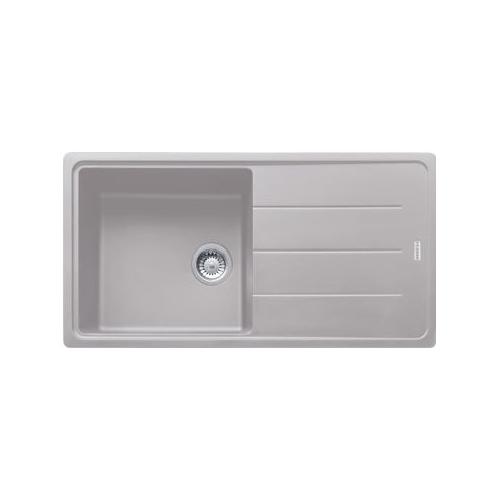 Lavello 1 vasca (97x50cm) Bfg 611 97 BOSTON Grigio alluminio Opaco 114 0276 118