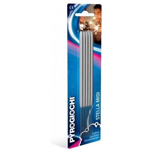 Giochi pirici 10 pz Stelle Midi Scintillanti 41113 (18 cm)