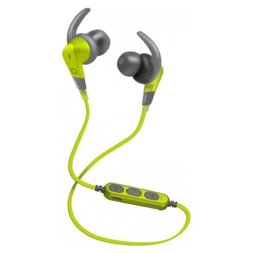 Auricolari microfono bluetooth Wireless con lettore MP3 Verde acido TESPORTEARSETBTTFK