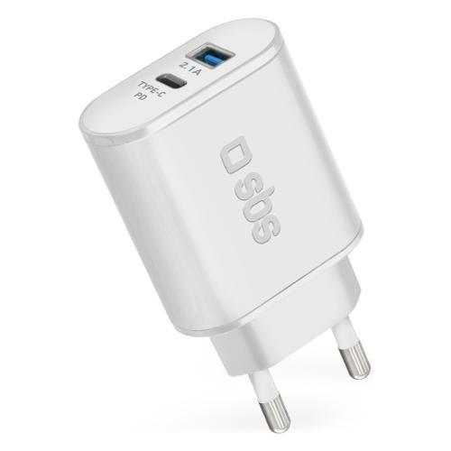Caricabatterie WALL CHARGER 20W Power Delivery White TETRPD18W