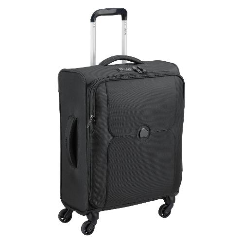 Trolley cabina morbido tg. Slim (36Lt) 4 ruote 00-3247803 (40x20x50cm) nero