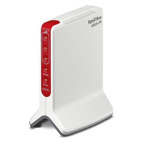 Router FRITZ!BOX FRITZ!Box 6820 LTE (SIM Slot) Single Band White e Red 20002843