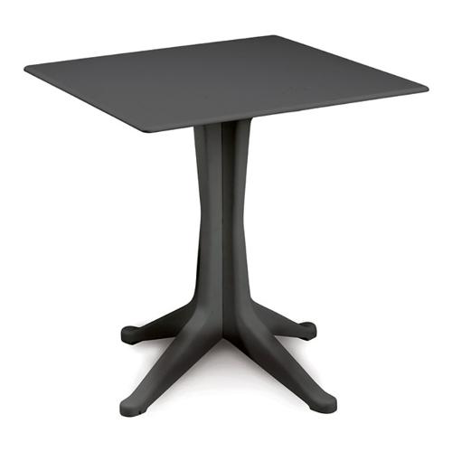 Tavolo da esterno Pnt012An Fisso Antracite (70x70x72cm)