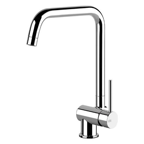 Miscelatore lavello canna abbattibile OXYGENE Cromo lucido 50311 031