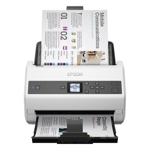 Scanner 600DPI WORKFORCE DS 870 White e Black B11B250401