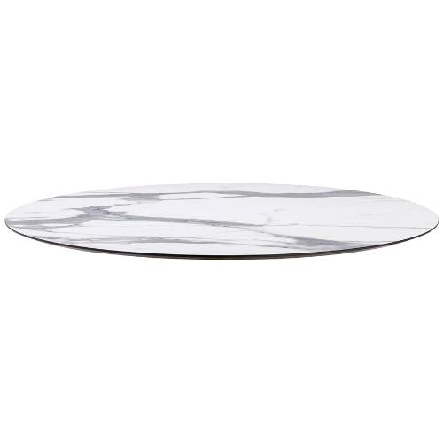 Piano tavolo hpl Effetto marmo carrara (79x1,2cm) 5277 572