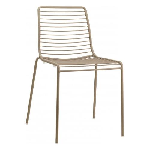 Sedia da esterno acciaio SUMMER Tortora 2522 VT