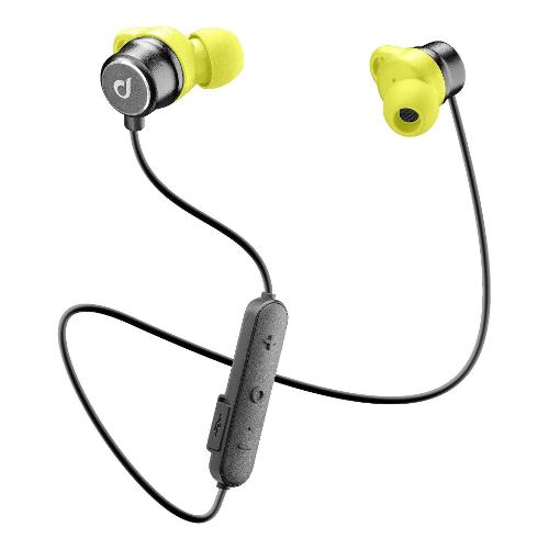 Auricolari microfono bluetooth RUN Nero e Verde BTRUNK