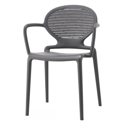 OLD M Sedia con braccioli lavinia 2288__81 LAVINIA Antracite