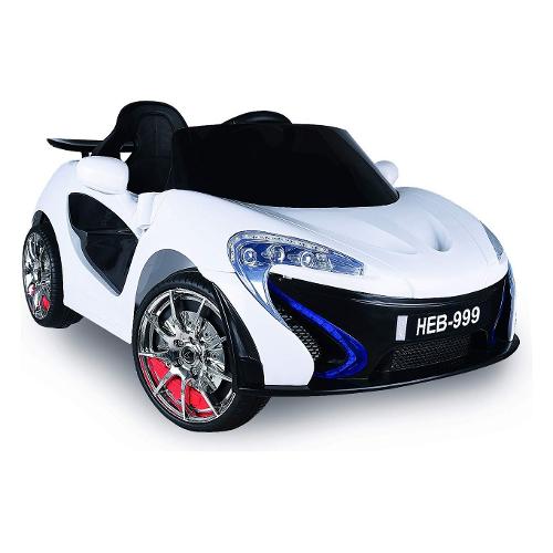 Auto elettrica Daytona Bianca con telecomando (112cm) BIEMME 1133 B