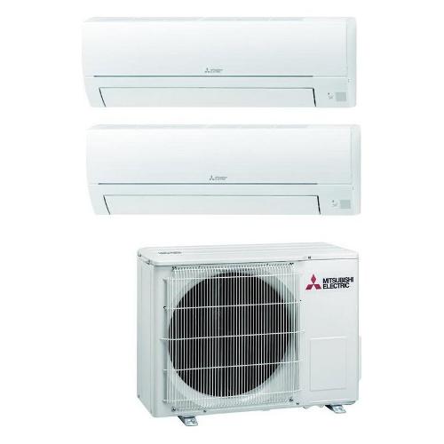 Condizionatore dual SMART Multisplit MXZ2HA40 Dual MSZHR25VF+MSZHR25VF Bianco MSZ-HR25VF, MSZ-HR25VF MXZ2HA40