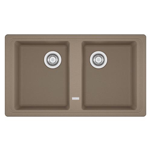 Lavello 2 vasche (86x50cm) Bfg 620 BOSTON Oyster Opaco 114 0490 337