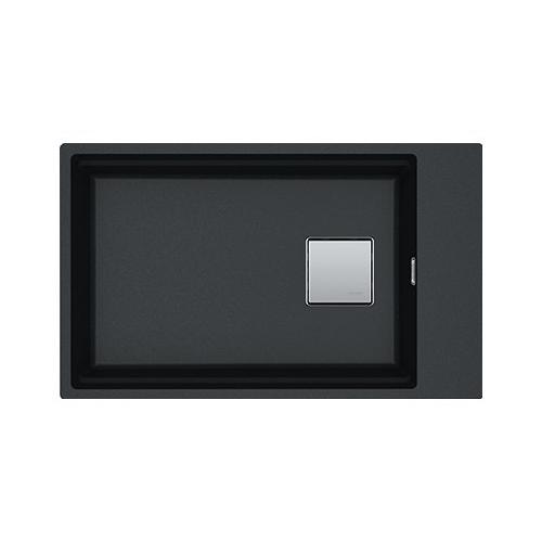 Lavello 1 vasca (76x46cm) Kng 110 62 KUBUS 2 Nero Opaco 125 0529 612