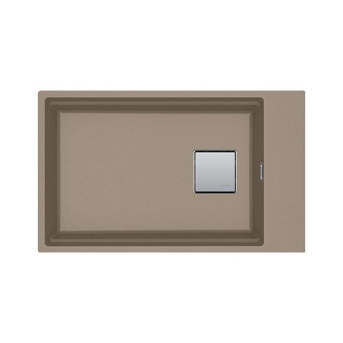 Lavello 1 vasca (76x46cm) Kng 110 62 KUBUS 2 Oyster Opaco 125 0529 613