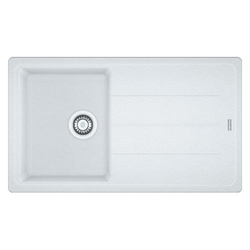 Lavello 1 vasca (86x50cm) Bfg 611 86 BOSTON Bianco Opaco 114 0370 205