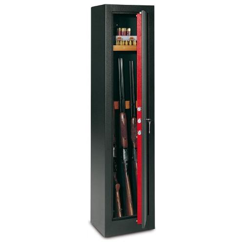 Armadio fucili a chiave 7 posti (36,5x32x156cm) HOME SAFE Antracite HS400S