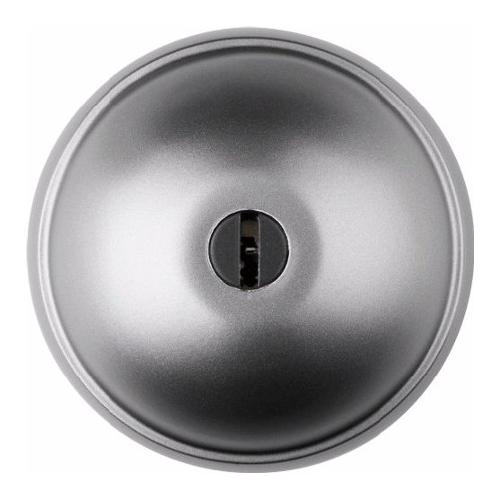 Serratura di sicurezza Ufo3 per protezione furgoni chiave KA COMFORT Nickel satinato 8090CT23GM