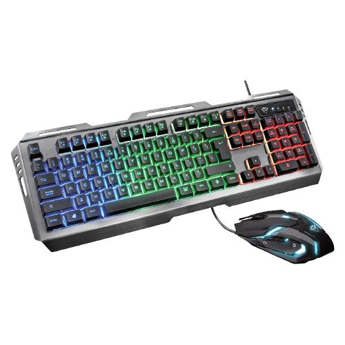 Tastiera e mouse GXT 845 Tural Gaming Combo Nero 22461