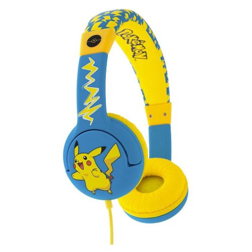 Cuffie filo POKÉMON Junior Azzurro e Giallo O PK044 0,9m