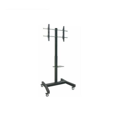 Carrello monitor 90" Big Trolley telescopico 120 180 Black OM07075