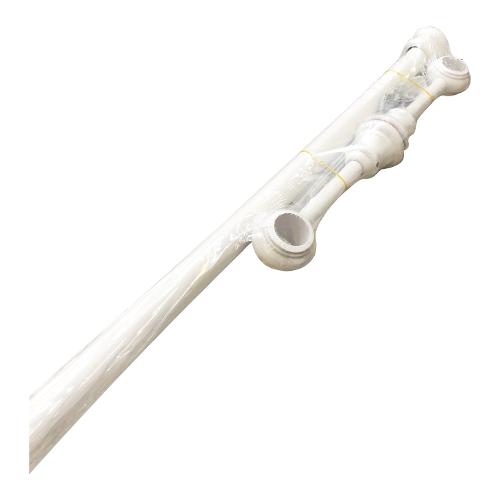 Kit bastone tenda Palla (200x2,8 cm) Bianco laccato B84135