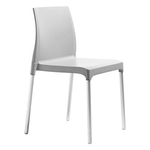 OLD M Sedia Mon amour CHLOÈ Bianco lino 2633 AV 11