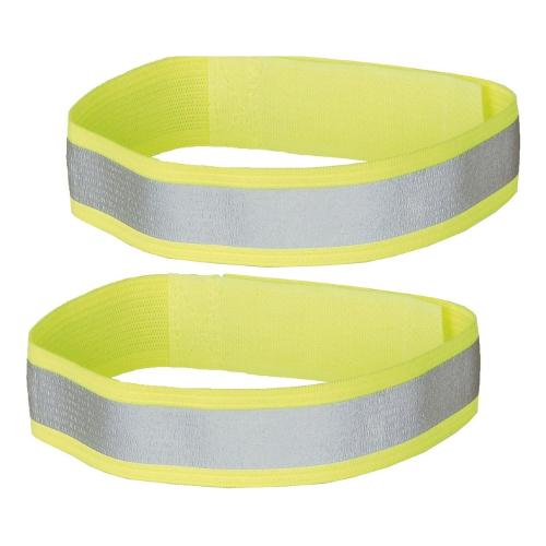 Fasce fluorescenti 2 pz M Wave (28cm) Giallo fluo CMF151