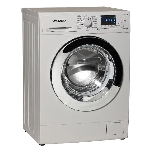 Lavatrice 8 Kg F4 SERIES Bianco e Silver classe D 1400giri/min (59,5x57x85cm)