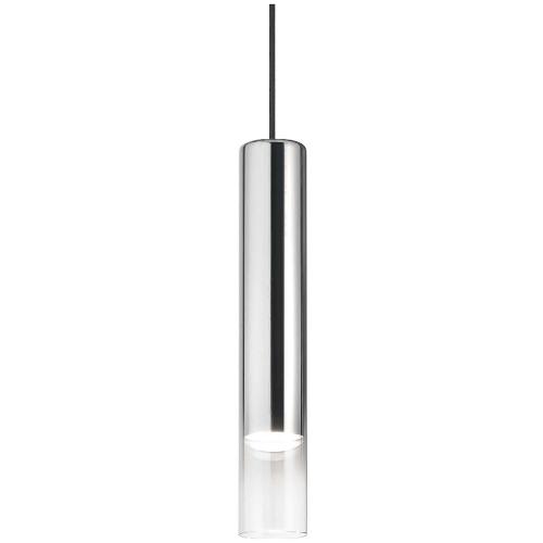 Sospensione LOOK sp1 d06 Trasparente (6x240cm) 194806 1 luce - GU10 - Max 28W