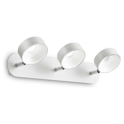 Set faretti spot OBY pl3 Bianco (37x8x13,5cm) 196701 1 luce - LED - Max 18W